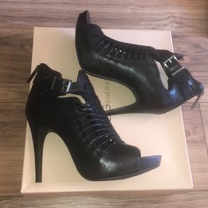 BCBGeneration Open Toe Heels